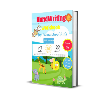 E-Book Handwriting Workbook for Homeschool Kids